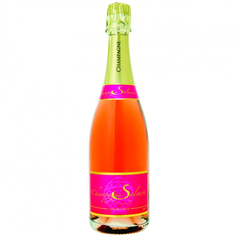 CHAMPAGNE SALMON BRUT ROSÉ 100%